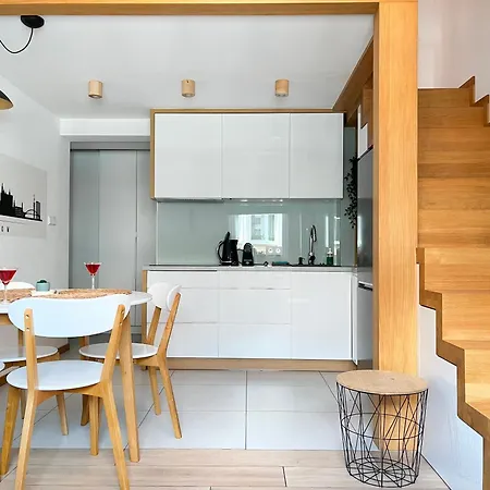 Modern With Air Conditioning, Vistula Boulevards, Cracow Heart *